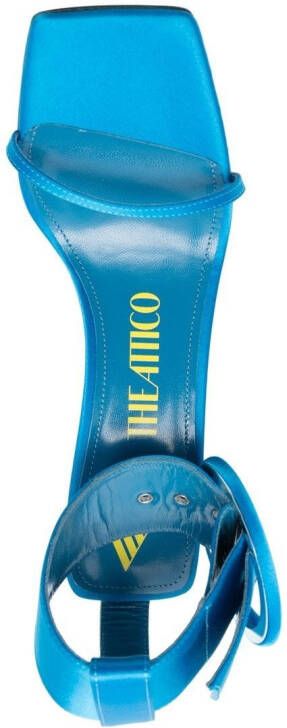 The Attico Sandalen met open neus Blauw