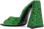 The Attico Luz sandalen met glitter Groen - Thumbnail 3
