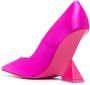 The Attico Pumps met bewerkte hak Roze - Thumbnail 3