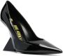 The Attico Pumps met bewerkte hak Zwart - Thumbnail 2
