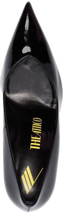 The Attico Pumps met bewerkte hak Zwart