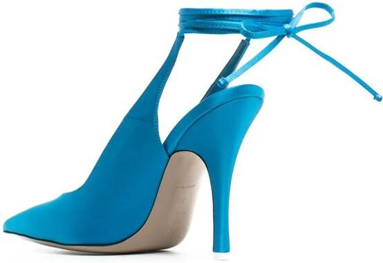 The Attico Pumps met enkelbandje Blauw