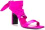 The Attico Sandalen met wikkelbandje Roze - Thumbnail 2