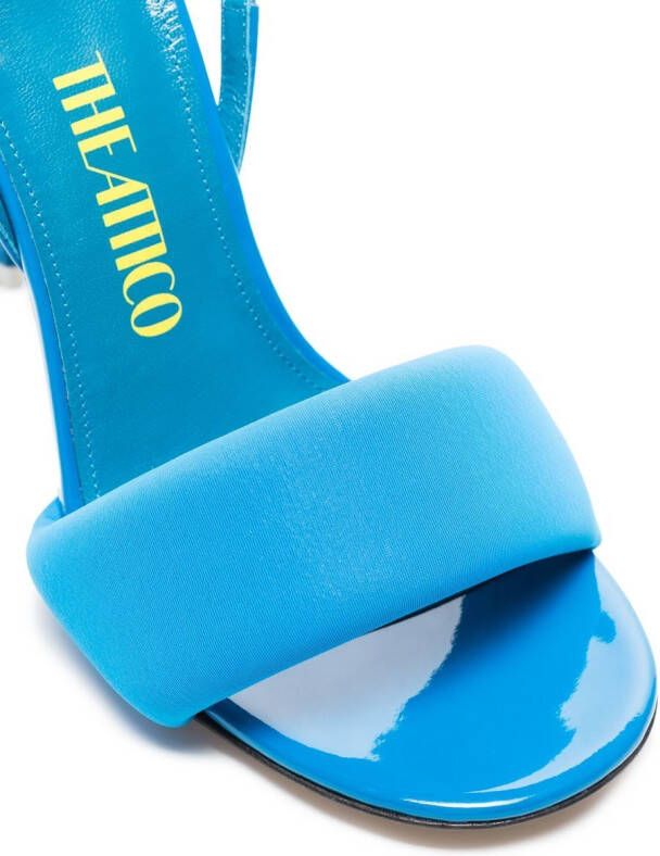 The Attico Slingback sandalen Blauw