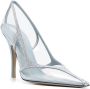 The Attico Venus 105 pumps met kristallen Beige - Thumbnail 2