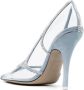 The Attico Venus 105 pumps met kristallen Beige - Thumbnail 3
