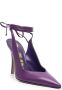 The Attico Venus leren pumps Paars - Thumbnail 2