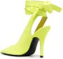 The Attico Venus pumps met enkelbandje Geel - Thumbnail 3