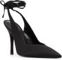 The Attico Venus slingback muiltjes Zwart - Thumbnail 2