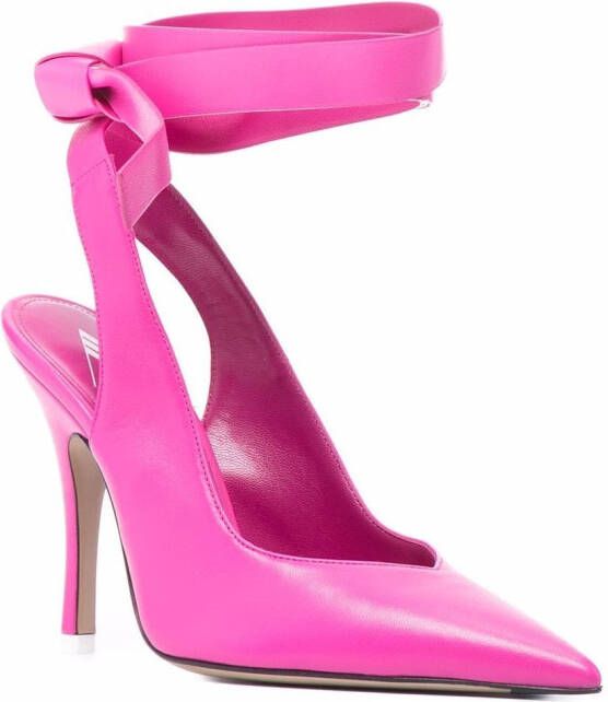 The Attico Venus slingback pumps Roze