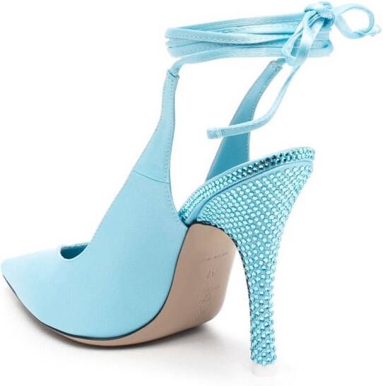 The Attico Wikkel pumps Blauw