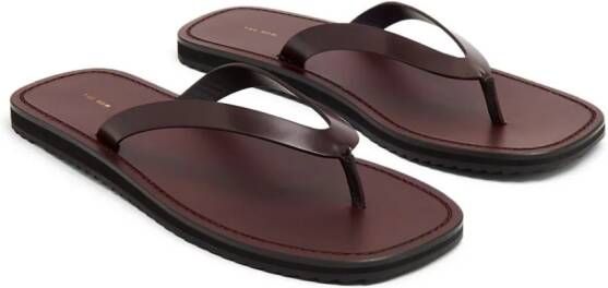 The Row City thong-strap flip-flops Rood