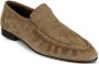 The Row Emerson nubuck loafers Beige - Thumbnail 2