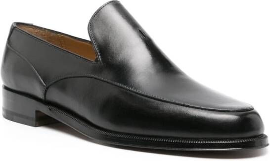 The Row Enzo lakleren loafers Zwart