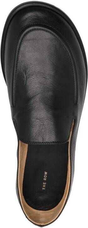 The Row Slip-on loafers Zwart