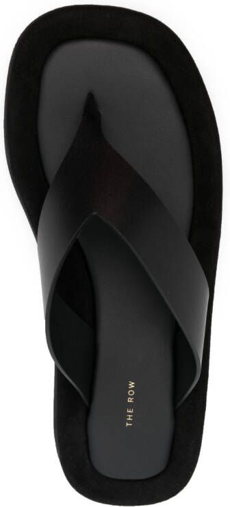The Row Ginza sandalen Zwart