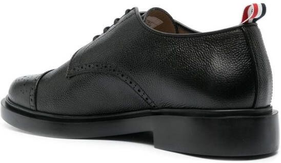 Thom Browne Derby schoenen met ronde neus Zwart