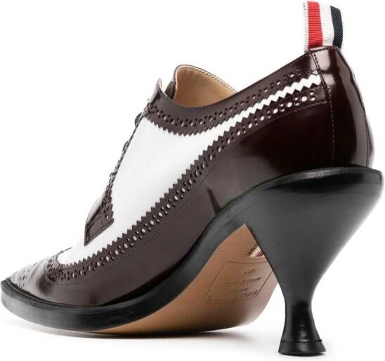 Thom Browne Brogues met bewerkte hak Rood