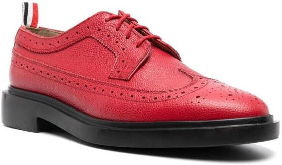 Thom Browne Brogues met ronde neus Rood