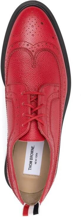 Thom Browne Brogues met ronde neus Rood