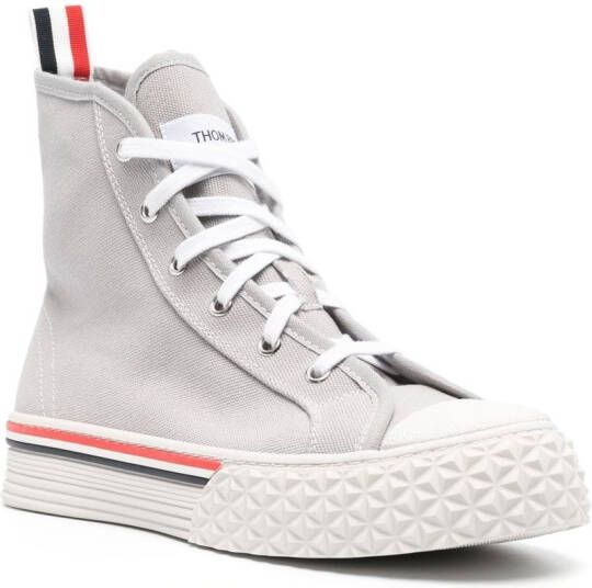 Thom Browne Collegiate high-top sneakers Grijs