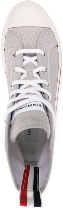 Thom Browne Collegiate high-top sneakers Grijs