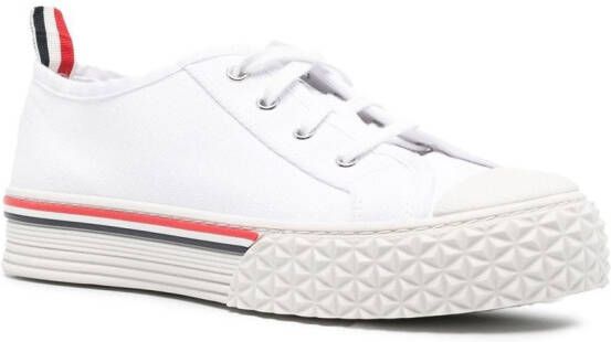 Thom Browne Collegiate low-top sneakers Wit