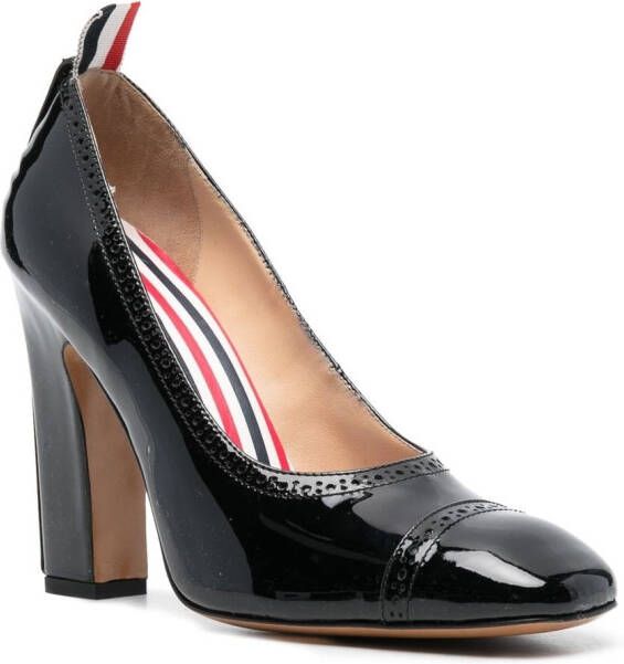 Thom Browne Court pumps Zwart