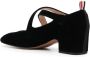 Thom Browne Fluwelen sandalen Zwart - Thumbnail 3