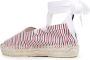 Thom Browne Espadrilles met afneembaar enkelbandje Rood - Thumbnail 3