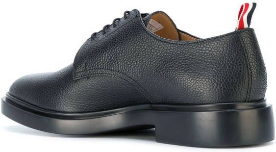 Thom Browne Leren derby schoenen Zwart