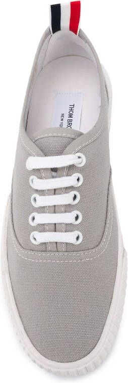 Thom Browne Heritage canvas sneakers Grijs