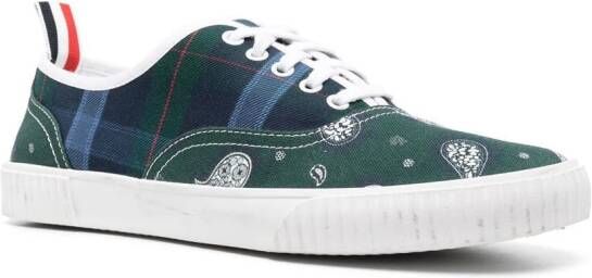 Thom Browne Heritage low-top sneakers Groen