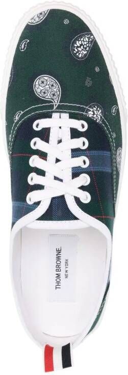 Thom Browne Heritage low-top sneakers Groen