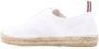 Thom Browne Heritage sneakers met jute zool Wit - Thumbnail 3