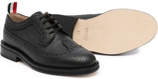 Thom Browne Kids Klassieke brogues Zwart