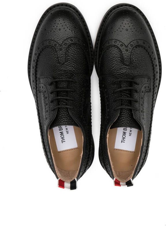 Thom Browne Kids Klassieke brogues Zwart