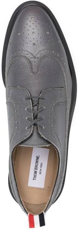 Thom Browne Leren brogues Grijs