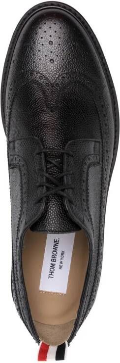 Thom Browne Leren brogues Zwart