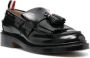 Thom Browne Leren loafers Zwart - Thumbnail 2