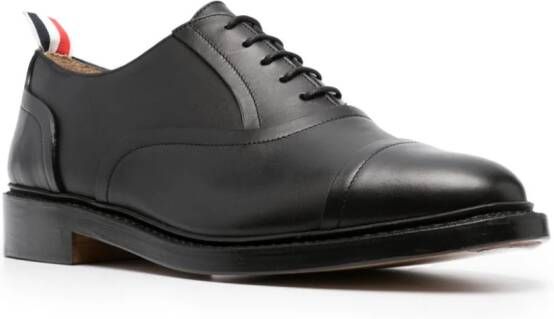 Thom Browne Leren Oxford schoenen Zwart