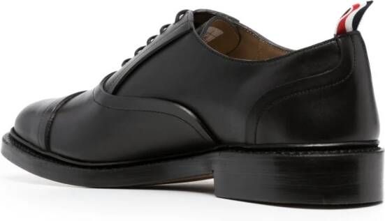 Thom Browne Leren Oxford schoenen Zwart