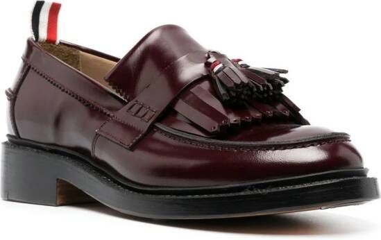 Thom Browne Loafers met kwastjes Rood