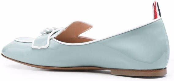 Thom Browne Loafers met strik Blauw