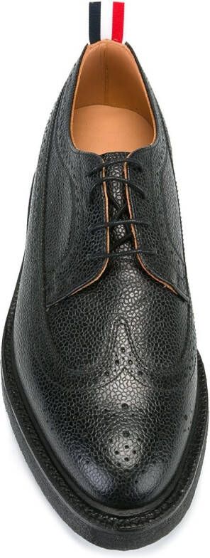 Thom Browne longwing brogues shoes Zwart