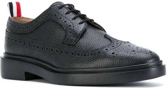 Thom Browne Longwing leren brogues Zwart