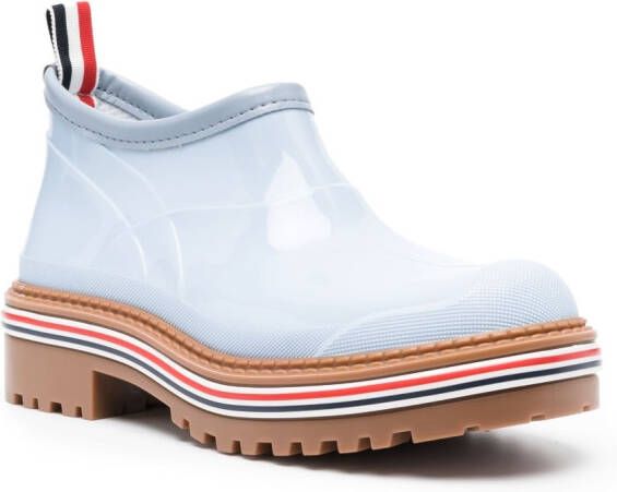 Thom Browne Enkellaarzen Blauw