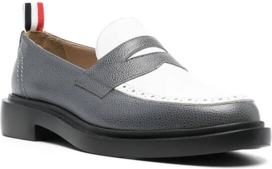 Thom Browne Penny loafers Grijs