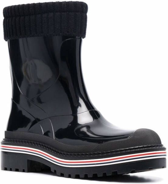 Thom Browne Regenlaarzen Zwart