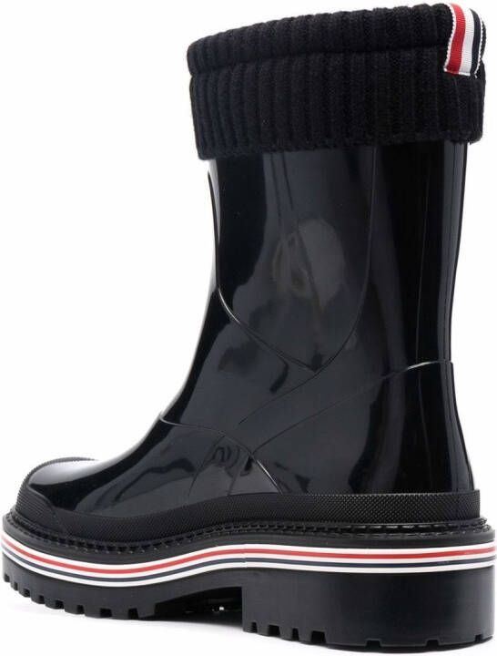 Thom Browne Regenlaarzen Zwart